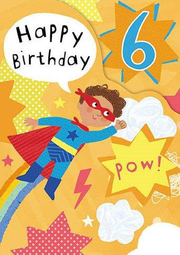 Picture of 6TH BIRTHDAY CARD